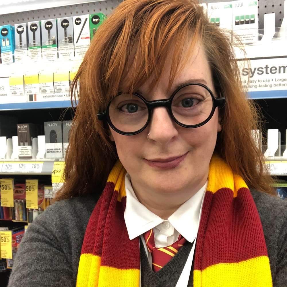 Harry Potter Lot - scarf, Tie and glasses